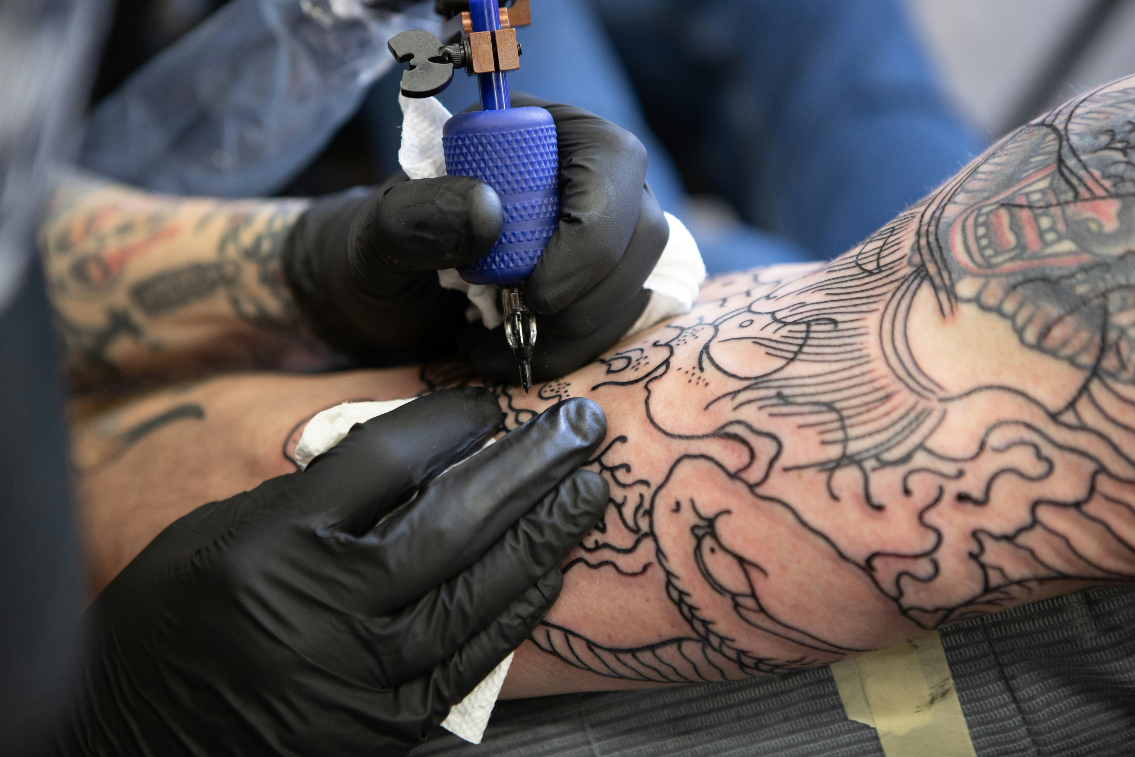 Traditional tattoo artwork