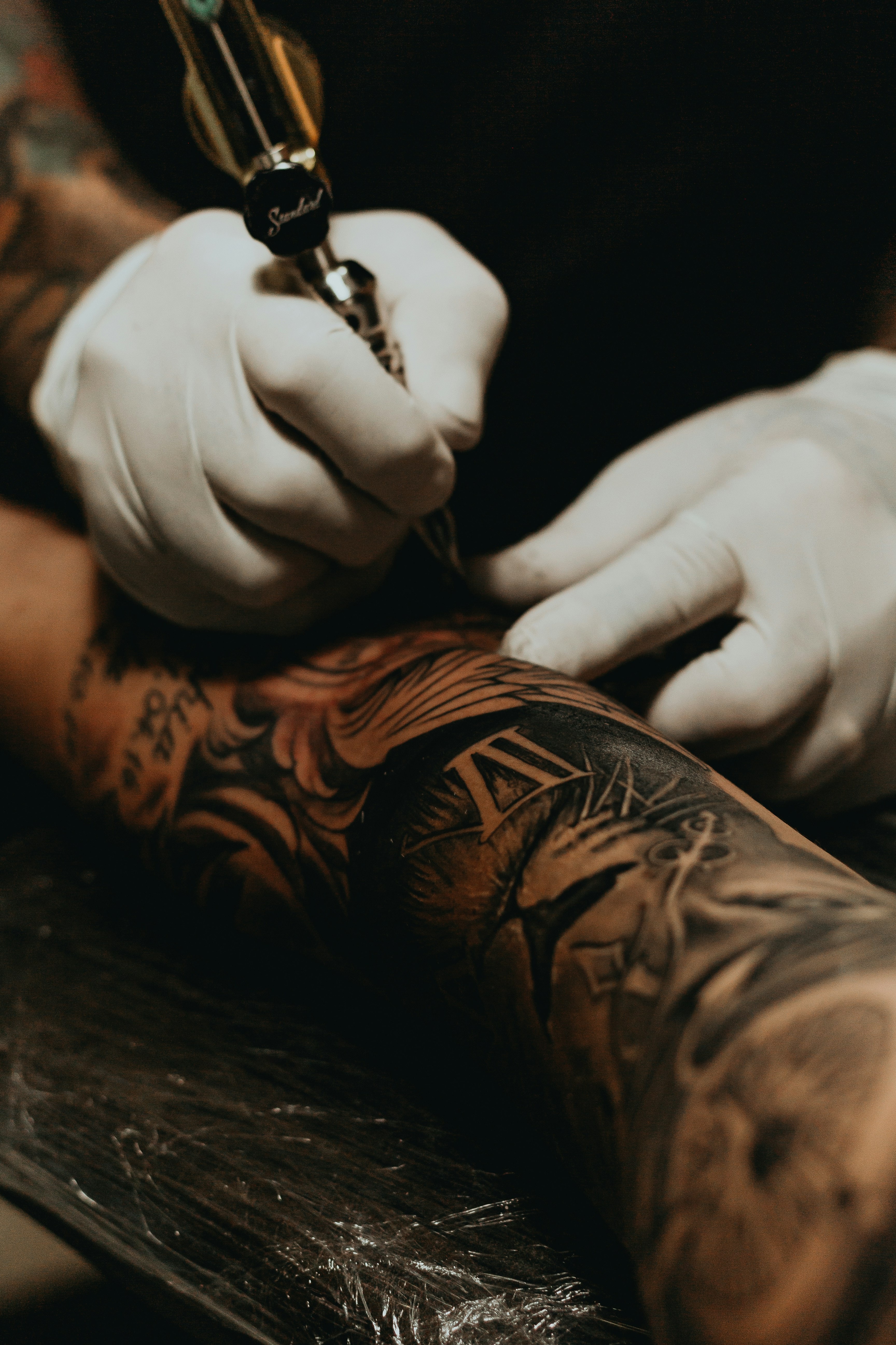 Geometric design tattoo