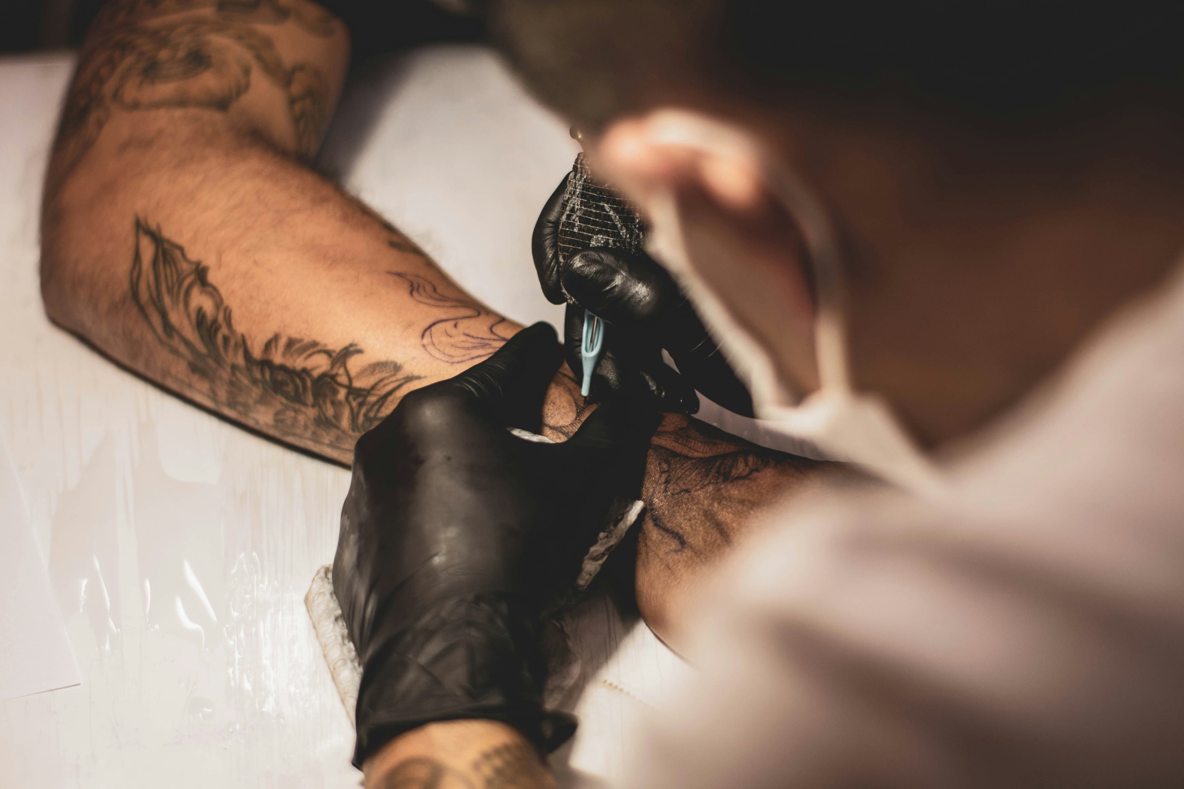 Tattoo Studio Hero Background